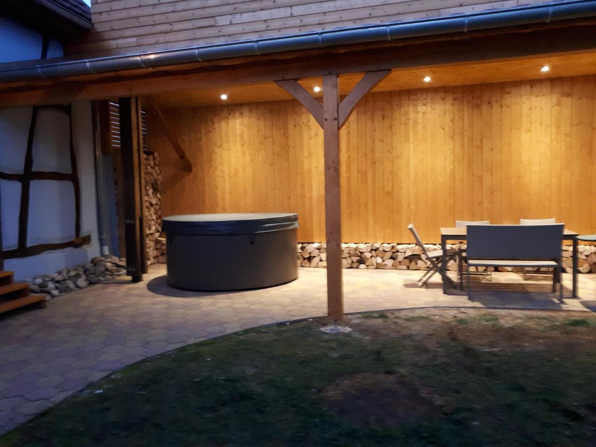 Gite Les Charrues Blodelsheim Exterior foto